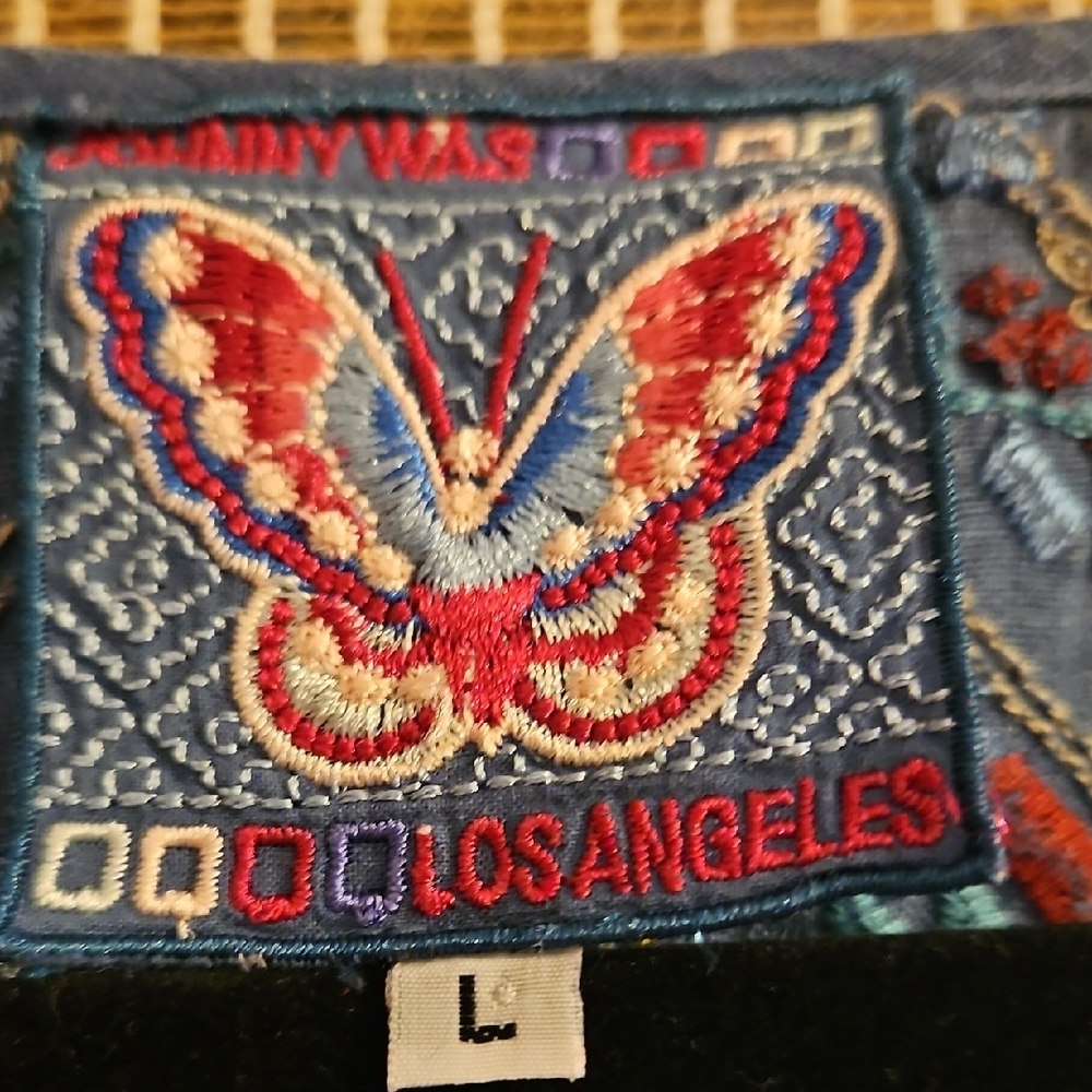 Johnny Was Multicolor Embroidered Linen Dress - Picture 2 of 10